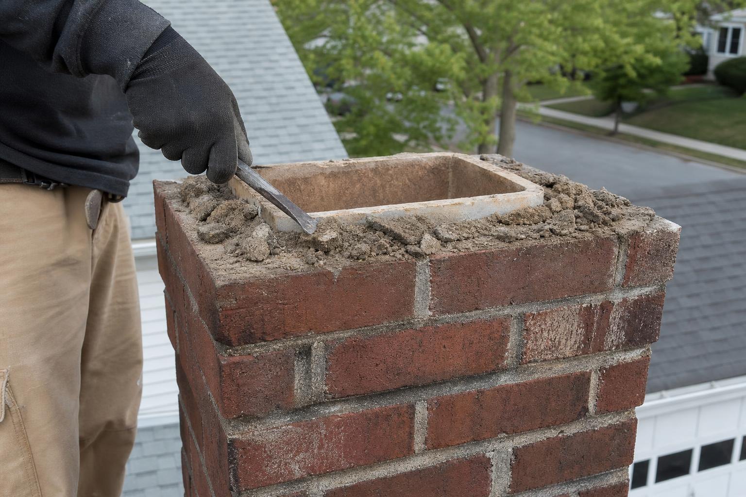 Chimney Cap Installation